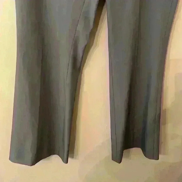 Banana Republic SCULPTED BOOTCUT PANT Stretch Size 12 P Grey - Picture 3 of 12